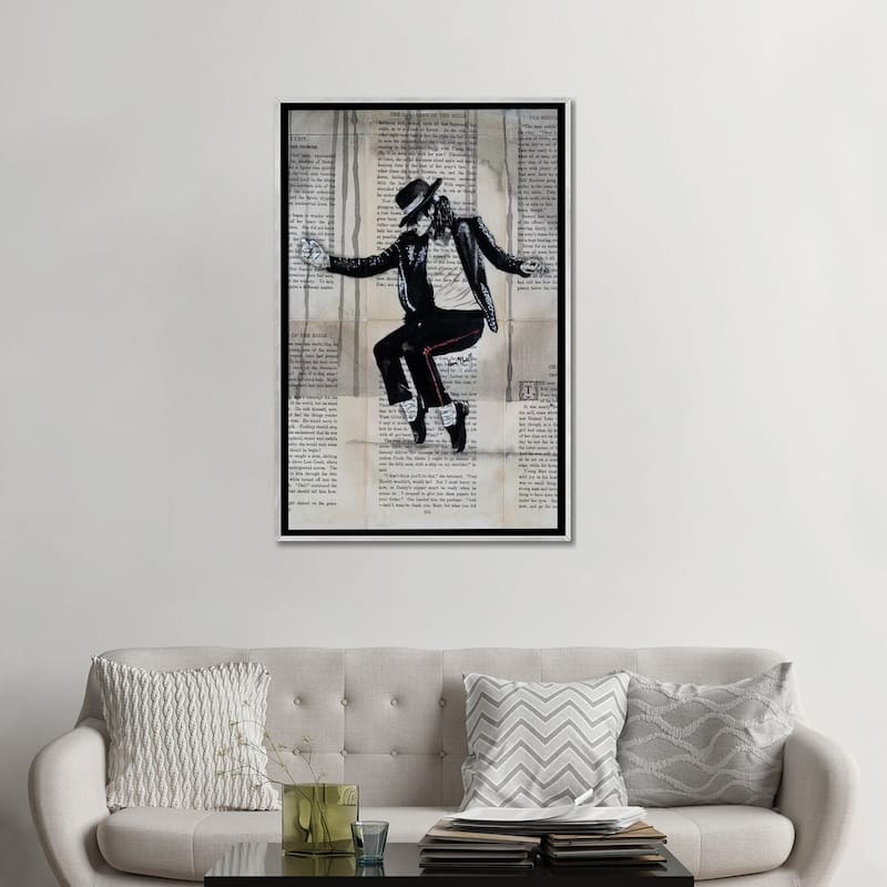 iCanvas "Michael Jackson" by Ahmad Shariff Framed Bed Bath & Beyond